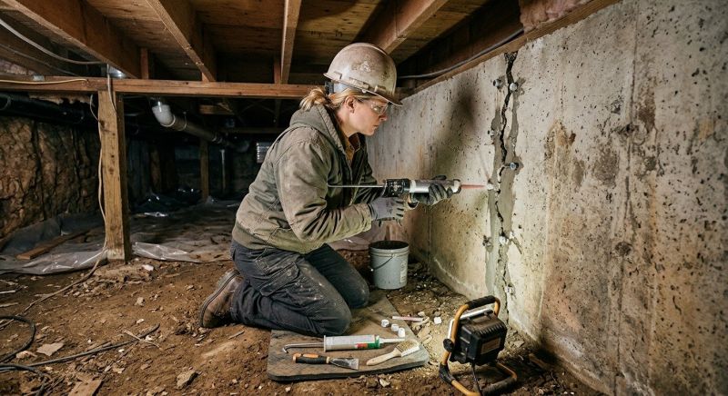 Basement Foundation Repair in Cherokee County, GA
