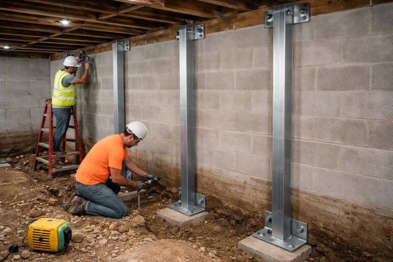 Basement Stabilization in Canton, GA