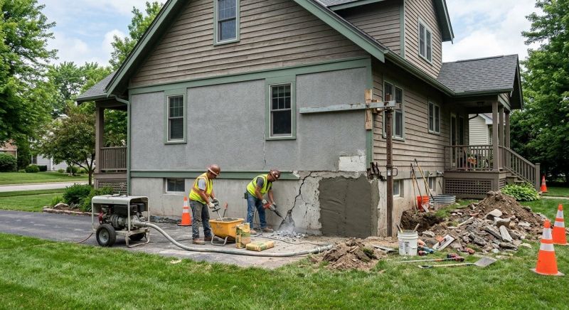 Building Foundation Repair in Roswell, GA