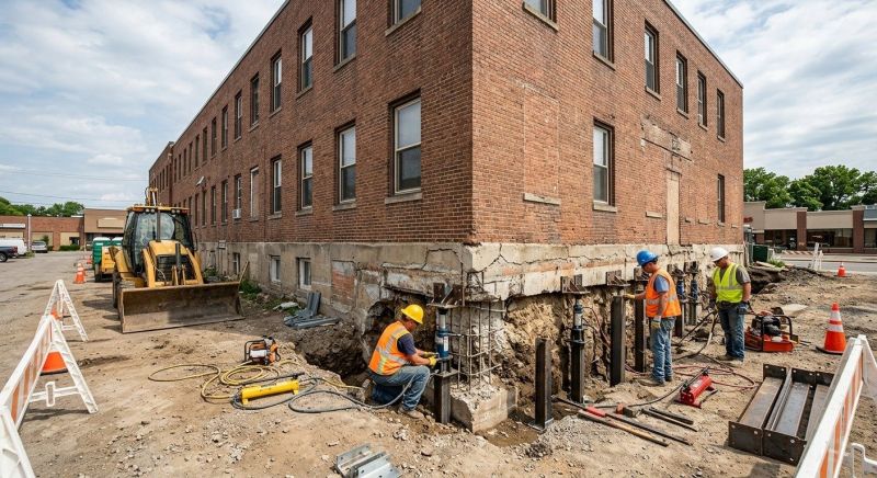 Commercial Foundation Repair in Canton, GA
