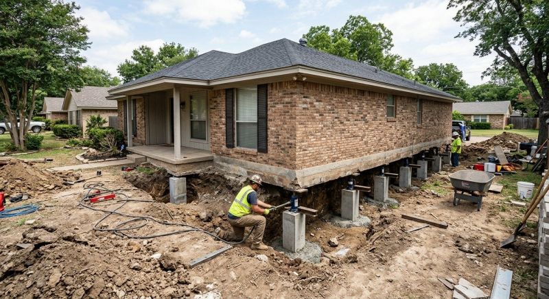Concrete Foundation Leveling in Fairmount, GA