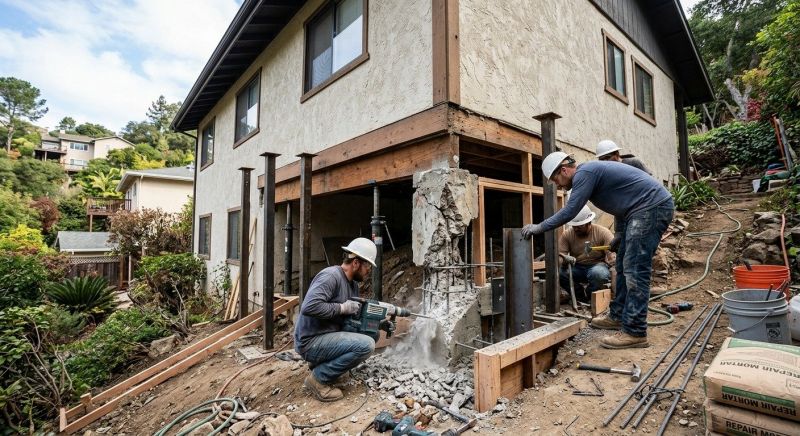 Concrete Foundation Repair in Ball Ground, GA