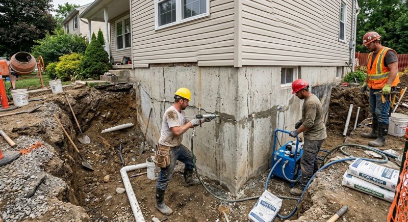 Concrete Foundation Repair in Cartersville, GA