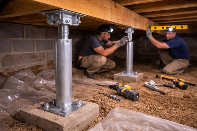Crawlspace Structural Repair in Canton, GA