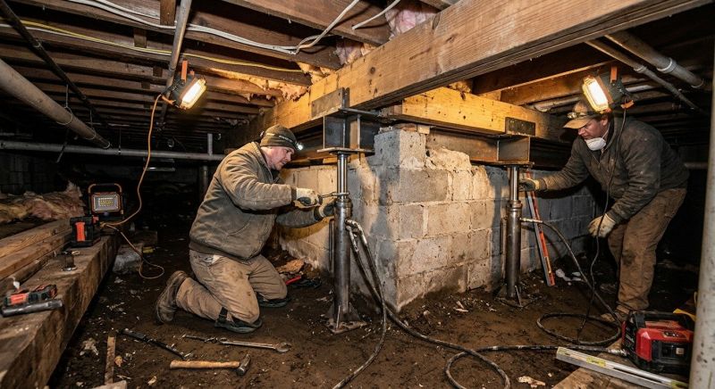 Emergency Foundation Repair in Canton, GA