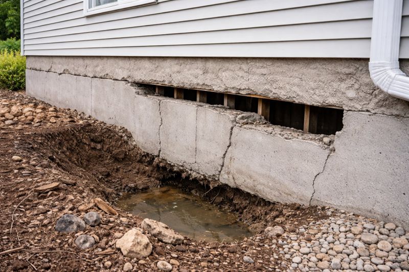Foundation Damage Repair in Fairmount, GA