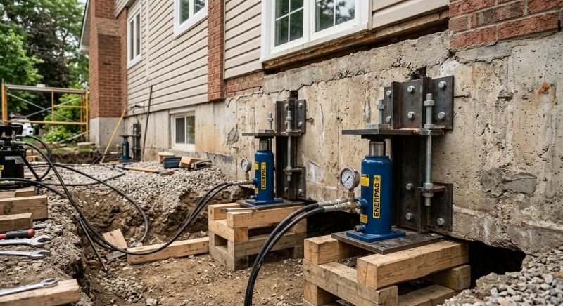 Foundation Jacking in Adairsville, GA