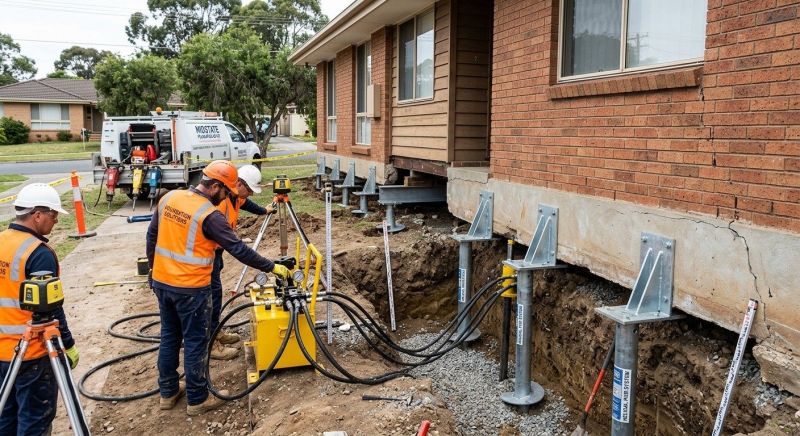 Foundation Jacking in Adairsville, GA