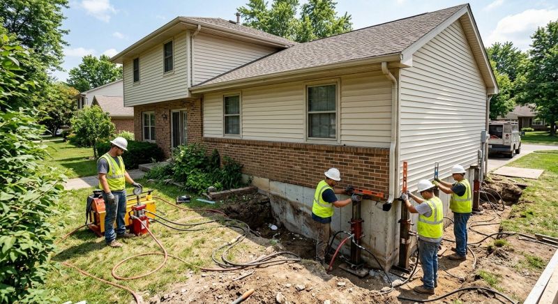 Foundation Jacking in Alpharetta, GA