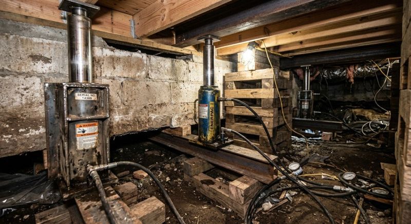 Foundation Jacking in Alpharetta, GA