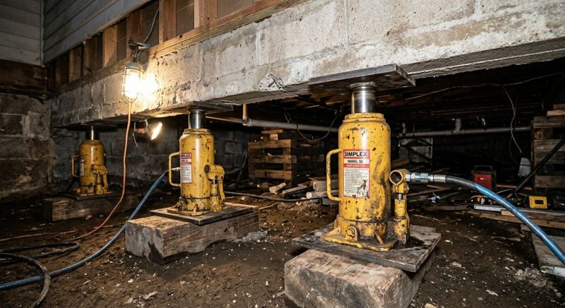 Foundation Jacking in Bartow County, GA