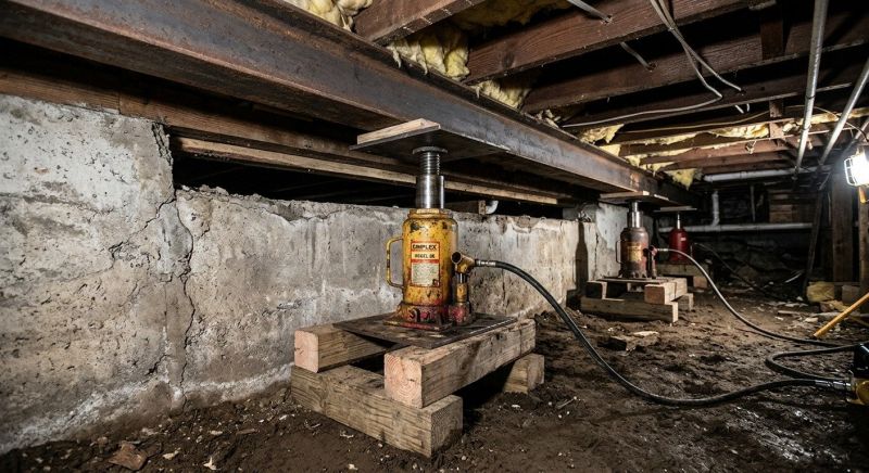 Foundation Jacking in Cherokee County, GA