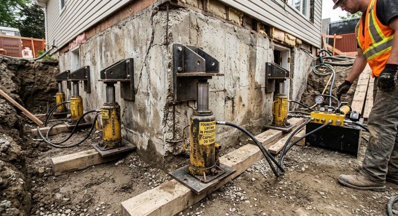 Foundation Jacking in Cumming, GA
