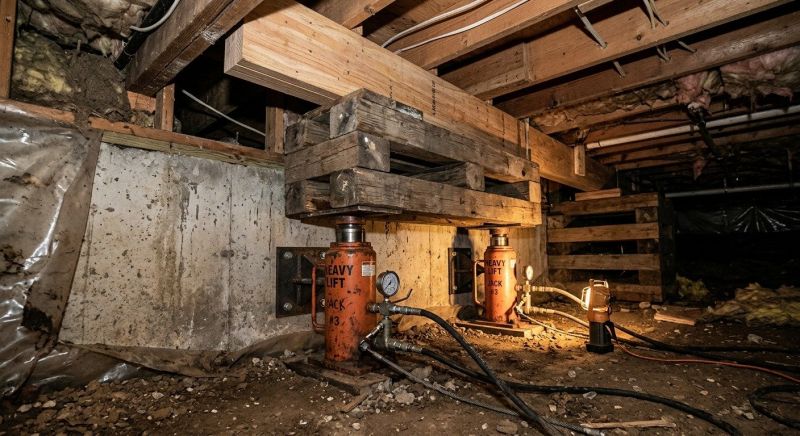Foundation Jacking in Fairmount, GA