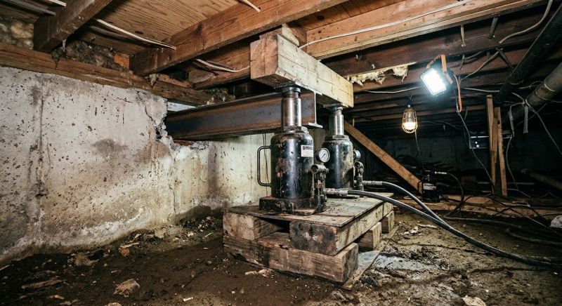 Foundation Jacking in Fairmount, GA