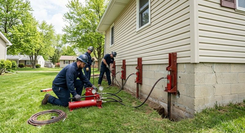Foundation Jacking in Kennesaw, GA