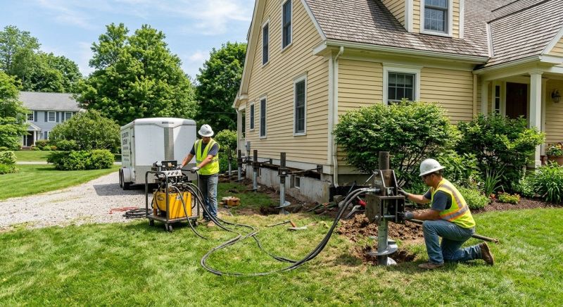 Foundation Lifting in Alpharetta, GA