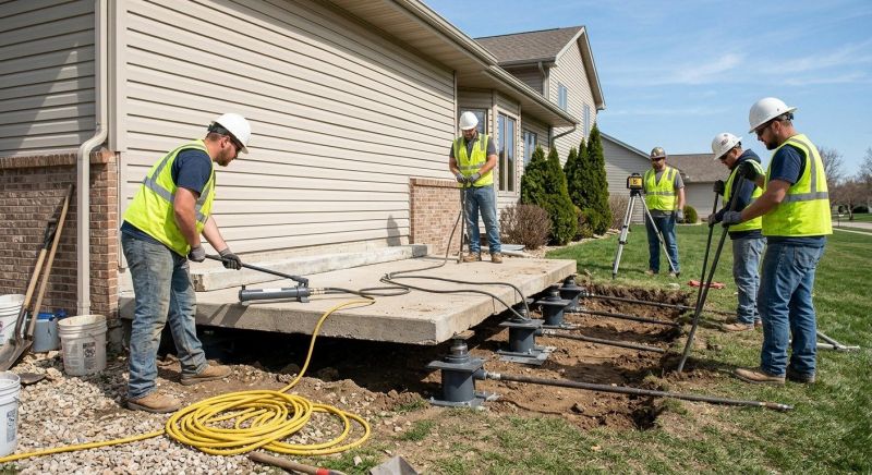 Foundation Lifting in Cumming, GA