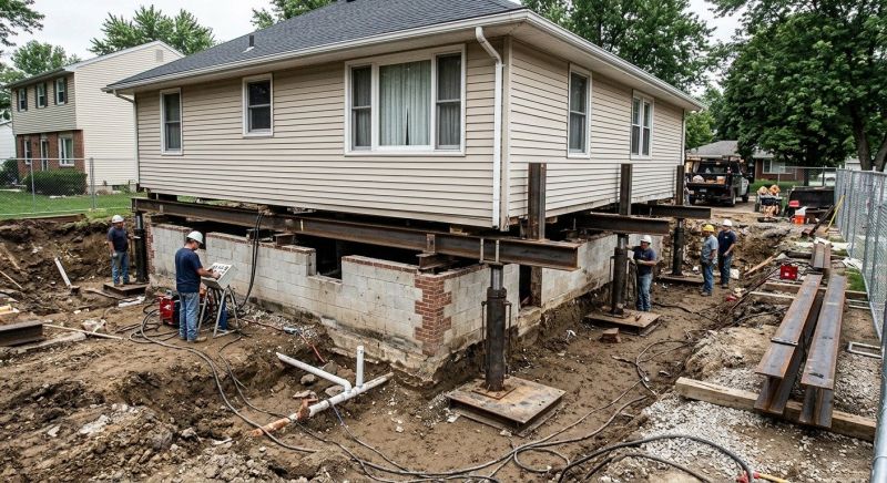 Foundation Lifting in Fairmount, GA