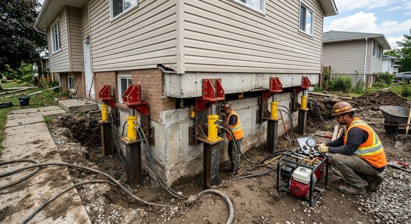 Foundation Lifting in Marietta, GA