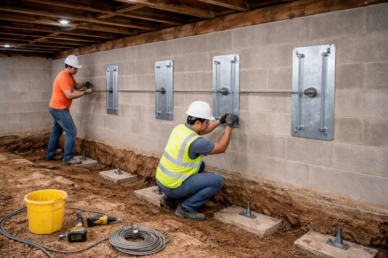 Foundation Stabilizing in Ball Ground, GA