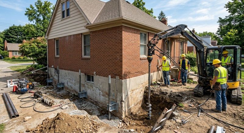 Foundation Stabilizing in Ball Ground, GA