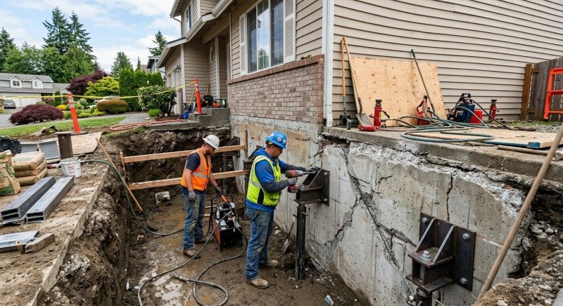 Foundation Structural Repair in Ball Ground, GA