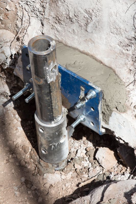 Helical Pile Installation in Canton, GA