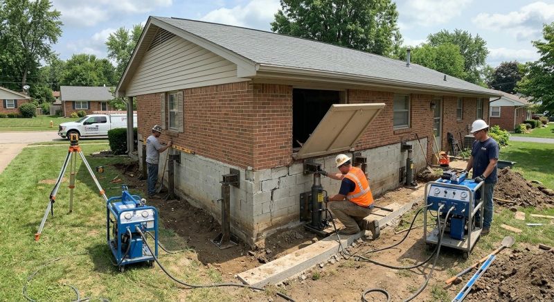 Home Foundation Leveling in Pickens County, GA