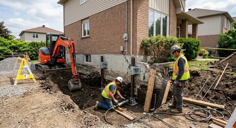 Home Foundation Repair in Fairmount, GA
