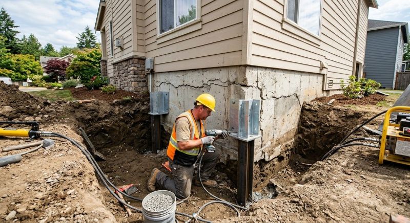 Home Foundation Repair in Fairmount, GA