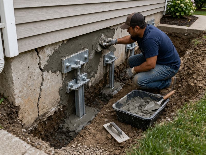 House Foundation Repair in Cobb County, GA