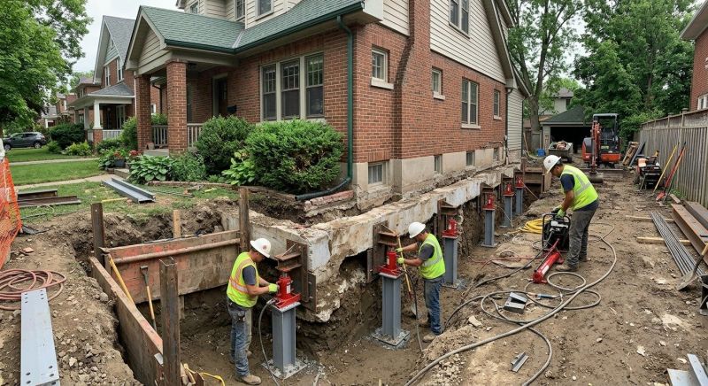 House Underpinning in Canton, GA