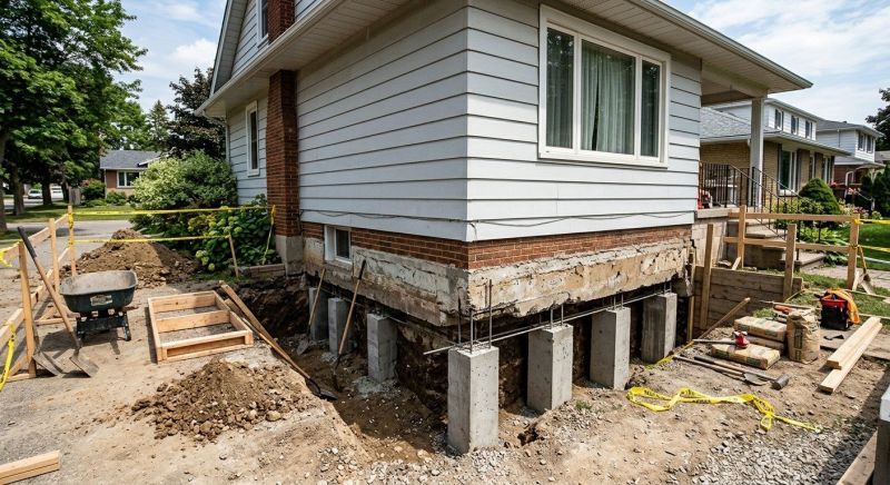 House Underpinning in Canton, GA