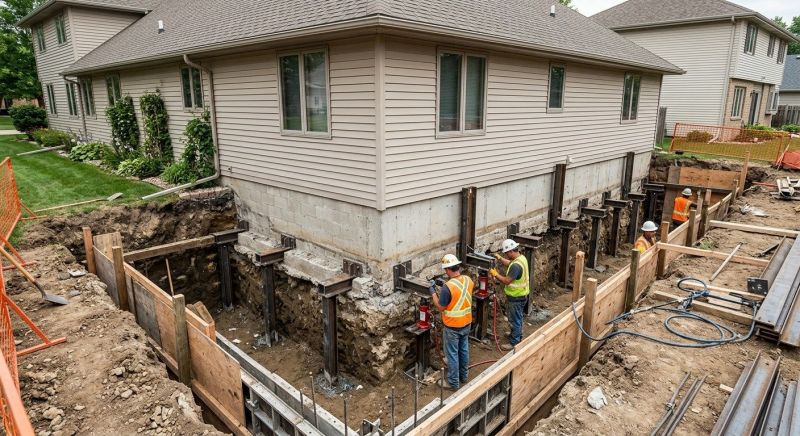 House Underpinning in Canton, GA