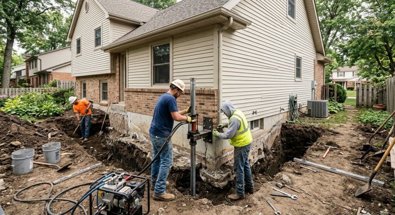 Settling Foundation Service in Ball Ground, GA