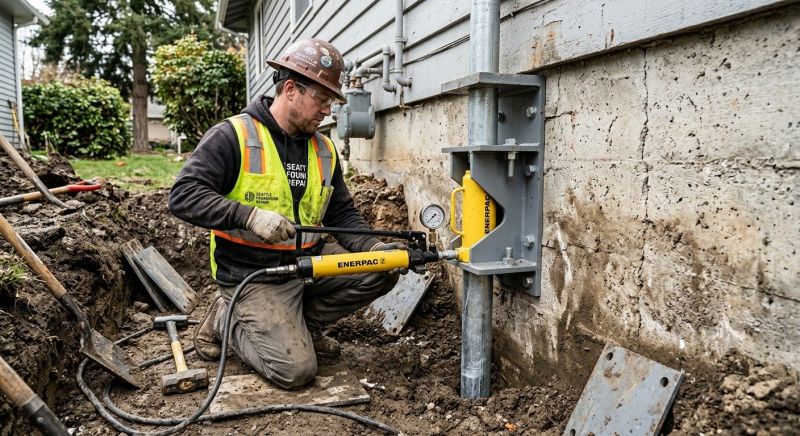 Settling Foundation Service in Bartow County, GA