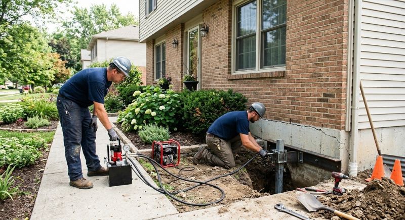 Settling Foundation Service in Bartow County, GA