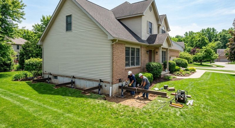 Settling Foundation Service in Cobb County, GA
