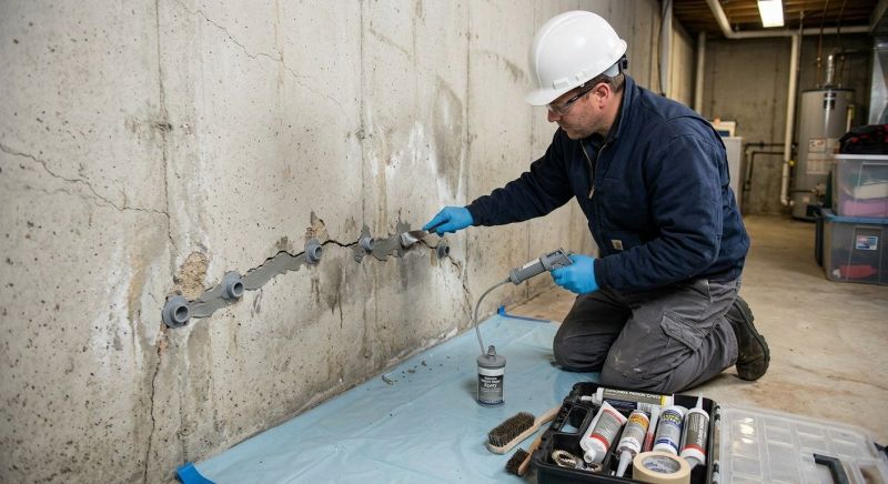 Structural Crack Repair in Canton, GA