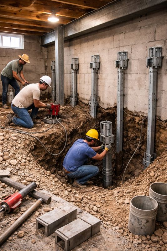 Structural Underpinning in Canton, GA