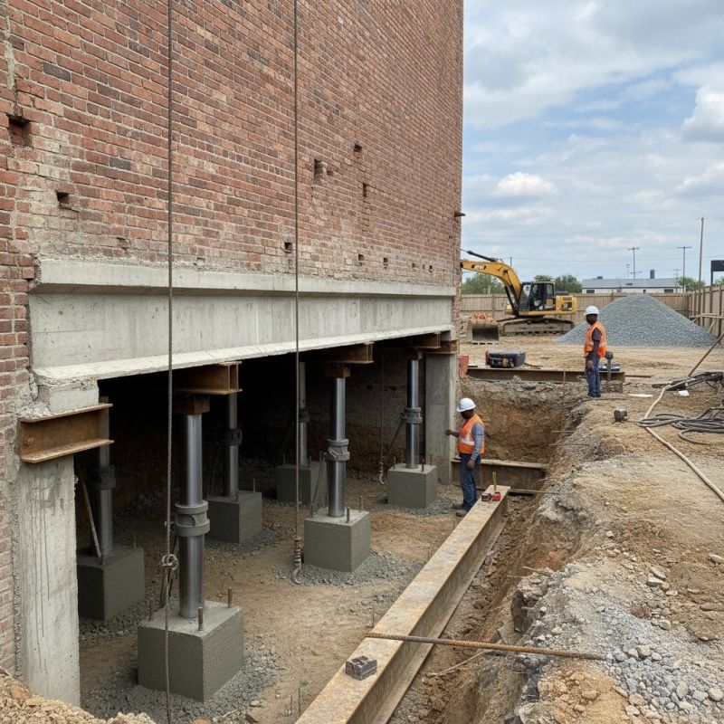 Structural Underpinning in Canton, GA