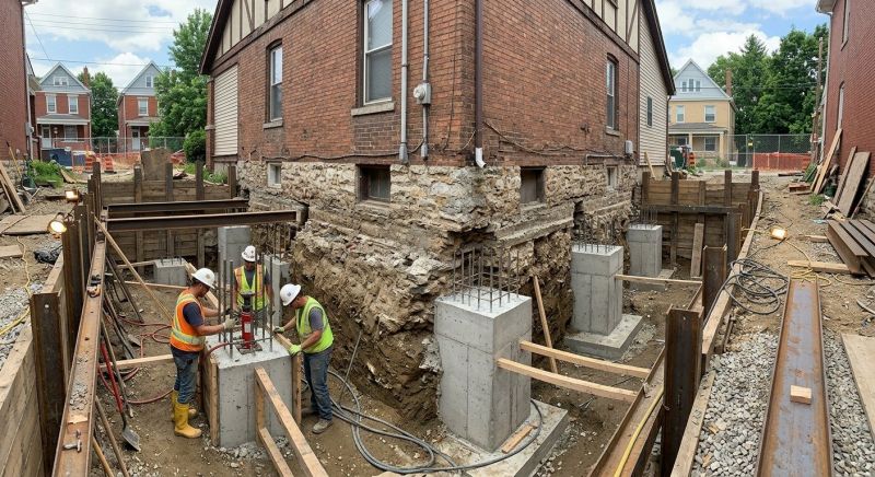 Structural Underpinning in Canton, GA